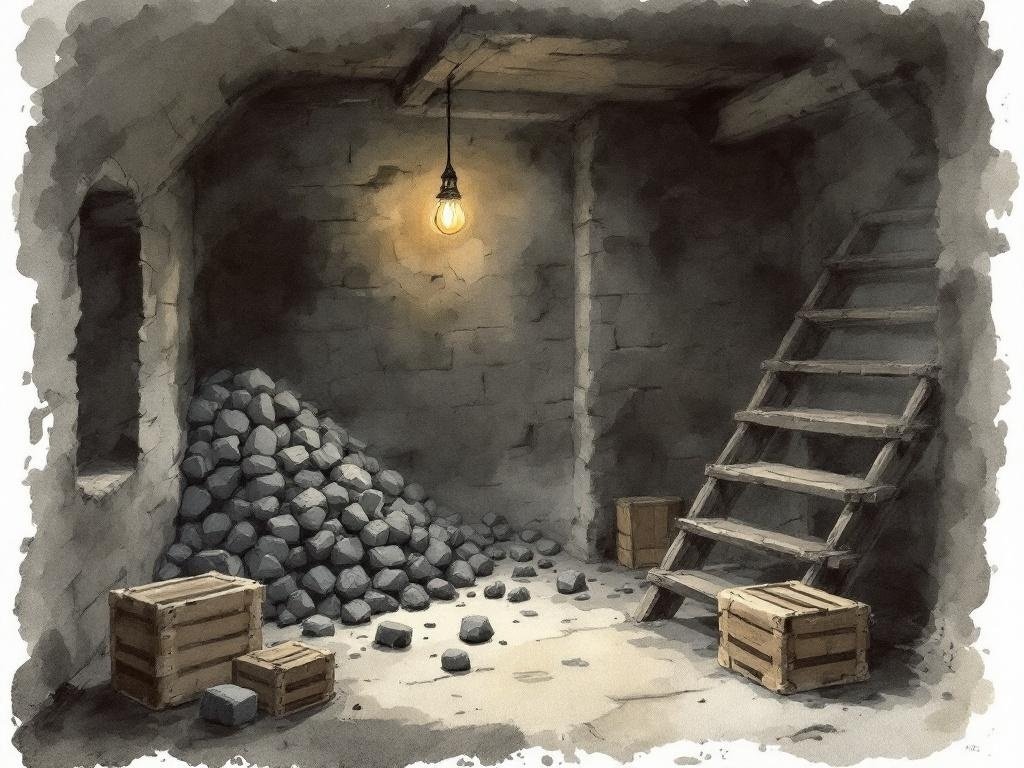 Die Maus im Kohlekeller
